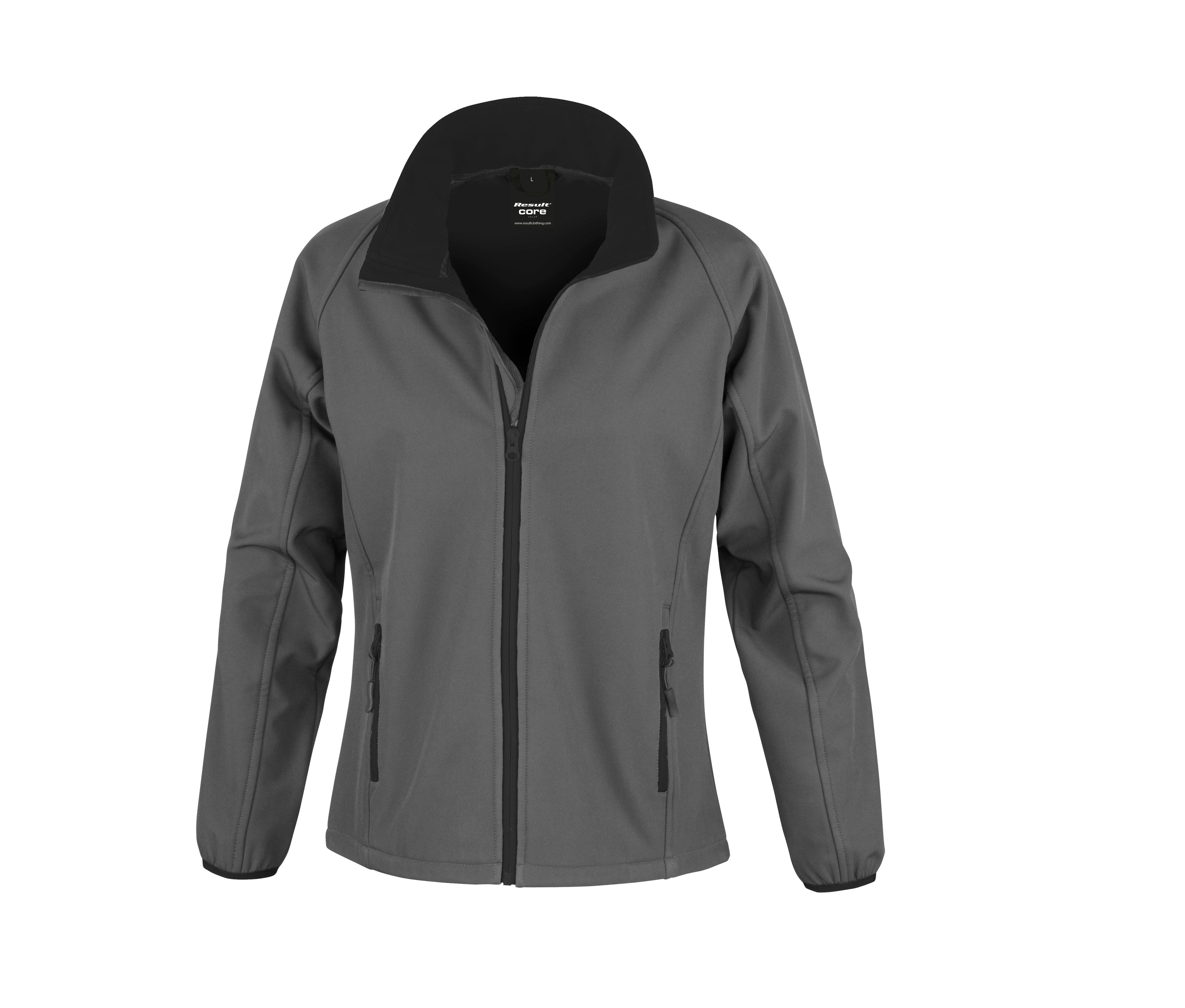 WOMENS PRINTABLE SOFTSHELL JACKET