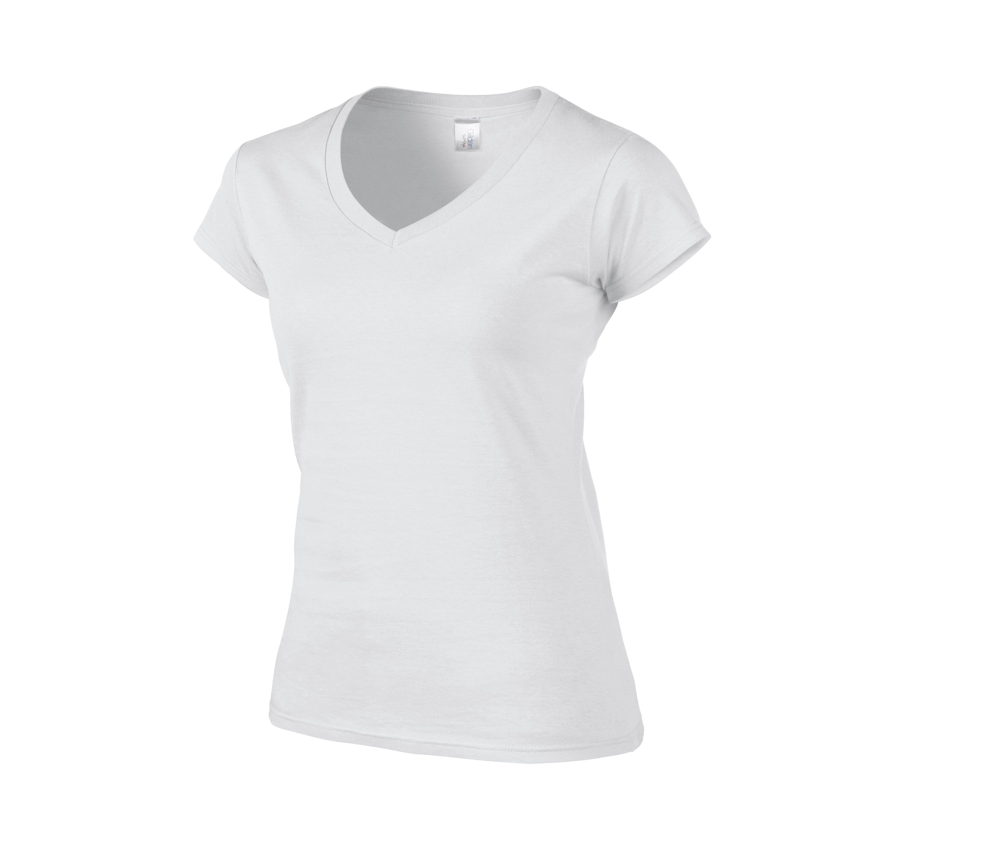 SOFTSTYLE LADIES' V-NECK T-SHIRT